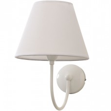 Απλίκα Τοίχου 1xE14 230V Λευκή 43022-WH